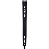 Golf Pride Pro Only Putter Grip, Angled, Oval &amp; Pistol | Putter Grip for Hand Placement, All-Rubber Construction for Firm Feel, Traditional Streamlined Shape, Comfort and Feedback