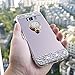 Galaxy J6 2018 Mirror Case for Women, DMaos Sparkly Diamond with Ring Kickstand Soft Cover, Cute for Samsung Ultra Thin Case with Stand Holder, Colorful Rhinestone Slim (J6 2018, Rose Gold)