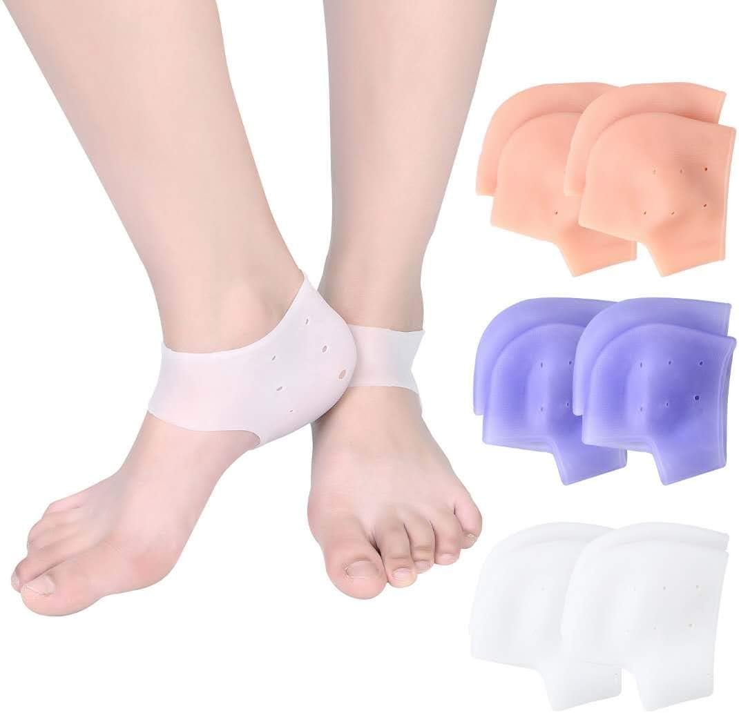 silicone heel cups for cracked heels
