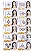 50 Different Packets of India Traditional Bindi Tika Tattoo