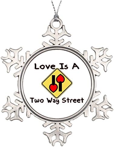 Cool fine Tree Branch Decoration Sign Western Christmas Snowflake Ornaments