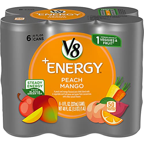 V8 +Energy Variety Pack, Healthy Energy Drink, Pomegranate Blueberry