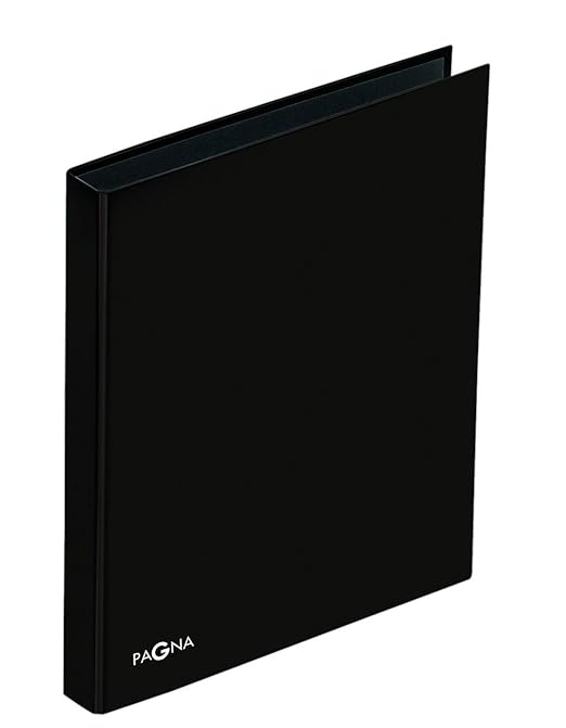 Pagna Ringbuch A4 Basic, 4-Ring-Mechanik, schwarz