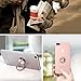 DIGITWHALE Mirror Cellphone Ring Stand Holder, Stylish 360°Rotation 180°Flip Ring Stand Grip Mount For Iphone X 8 7/7 Plus,Samsung Galaxy S8/S7,Ipad -Rose Gold