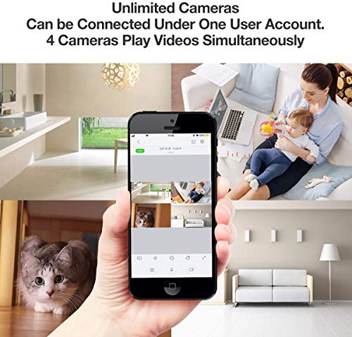 [Newest] Security Camera, Nextrend HD Wireless WiFi IP Camera with Motion Detection, Night Vision,Two-Way Audio,Cloud Storage, Home Security IP Camera for Pet Monitor Baby Camera - Thumbnail 4