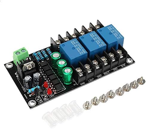 Audio Amplifier Speaker Protection Board With DC Protection & Boot Delay – DIY Component