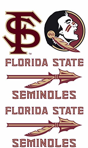 Florida State University Cornhole Board Decals Set of 4