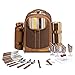Apollo Walker Picnic Backpack Bag for 4 Person with Cooler Compartment,Wine Bag, Picnic Blanket(45
