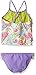YMI Girls' Tiki Two Piece Flounce Top Swimsuit