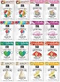 Project 7 Gourmet Gum Variety Pack - 8 Flavors, 2 of Birthday Cake, Wedding Cake, Rainbow Ice, First Kiss, Grapefruit Melon, Fairytale Fruit, Cotton Candy, Front Porch Lemonade.53 Ounce, Pack of 16