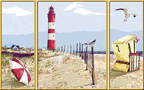 Ravensburger Malen nach Zahlen 28968 - Malerische Dünen - Für Erwachsene und Kinder ab 14 Jahren – Bild 4