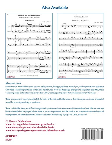 Flying Solo Cello, Unaccompanied Folk and Fiddle Fantasias for Playing Your Cello Anywhere, Book One - Image 3