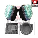 Neiko 53868A Gel Filled Knee Pads for Work and Construction | Ultra Comfort | Non-Marring