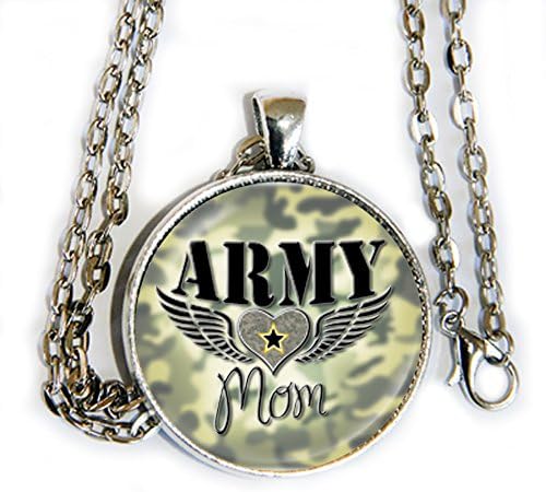 HandmadeArmy Mom - pendant necklace - HM
