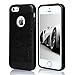 iPhone 5 case, iPhone 5S case, Desiro® Durable TPU Slim Fit Protective Case Cover for Apple iPhone 5/5S (Black)