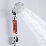 Ionic Shower Head, HIPPIH Filtered Shower Head, High Pressure & Water Saving Showerhead for Best Shower Experience, Anion Energy Ball Handheld Shower Head
