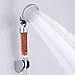 Hippih High-Pressure Water-Saving Negative Ionic Filtered Handheld Shower head for Dry Skin and Hair,Purifies Water, Remove Chlorine