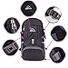 HOPSOOKEN 30L Ultra Lightweight Travel Water Resistant Packable Backpack for Hiking Cycling Sports Daypack Backpack/Ultralight and Handy (Black New)