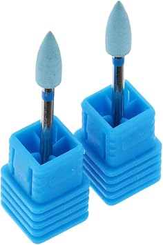 B Baosity 2pcs Embout En Silicone Foret à Ongle Pour Retirer