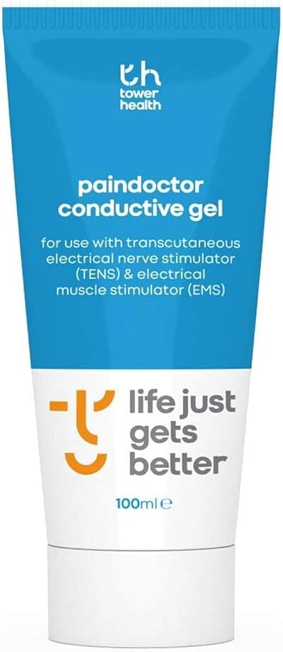 Tower Health Conductive Gel 100ml for Circulation Massagers TENS Pain Doctor