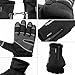 RIGWARL Winter Warm Gloves Touchscreen for Men,Cold Weather Gloves men Waterproof Gloves for Snorkeling, Kayaking, Spearfishing, Sailing, Scuba Diving, Rafting (Yellow, S)