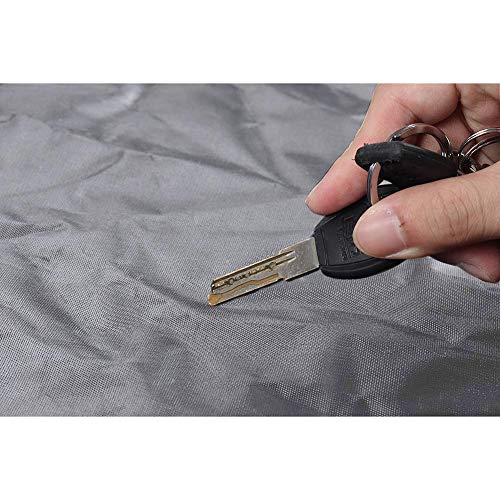 9-feet Shuffleboard Table Cover, Game Table Covers for Shuffleboard Table, Waterproof 420D Oxford Cloth Cover, Shuffleboard Accessories (Grey)