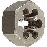 Drill America DWT Series Qualtech Carbon Steel Hex Rethreading Die, 3/4"-10 Size (Pack of 1)