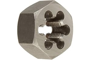 Drill America DWT Series Qualtech Carbon Steel Hex Rethreading Die, 3/4"-10 Size (Pack of 1)