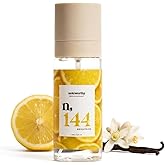 Noteworthy n,144 Brightside Body Mist – Italian Citrus • Lemon Blossom • Vanilla & Musk | Refreshing, Light, Gender-Neutral Fragrance Mist, Travel-Friendly
