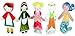 Petit Collage Paper Doll Chain Craft and Color, Fairy Tales