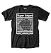 Brisco Brands Super Saiyan Nutrition Label Funny Dragon Ball Z T-Shirt Tee, Black, X-Large