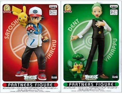 Amazon Co Jp ポケットモンスター ベストウイッシュ Partnersフィギュア サトシ デント 全2種セット ホーム キッチン