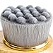 Rosette Bamboo Charcoal Fiber Face Brushes Soft Facial Cleanser Facial Skin Care Tool pore cleaner Exfoliate Brush Bamboo Handle (gray)