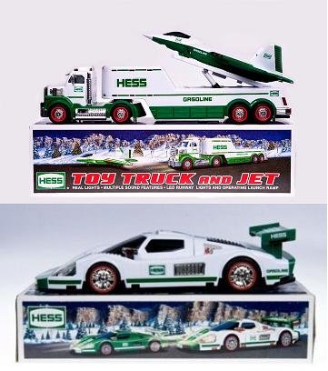 Hess 2010 and 2009 Toy Truck Combo!