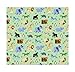 Wildkin Kids Sleeping Bag – Roll-Up Design with Storage Bag for School, Travel & Camping - Wild Animals