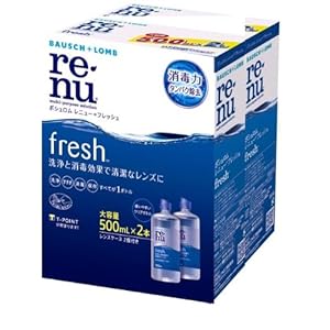 【Amazon.co.jp 限定】レニューフレッシュお買い得パック 2,000ml