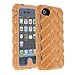 Apple iPhone 4 iPhone 4s Drop Tech Orange Gumdrop Cases Silicone Rugged Shock Absorbing Protective Dual Layer Cover Case