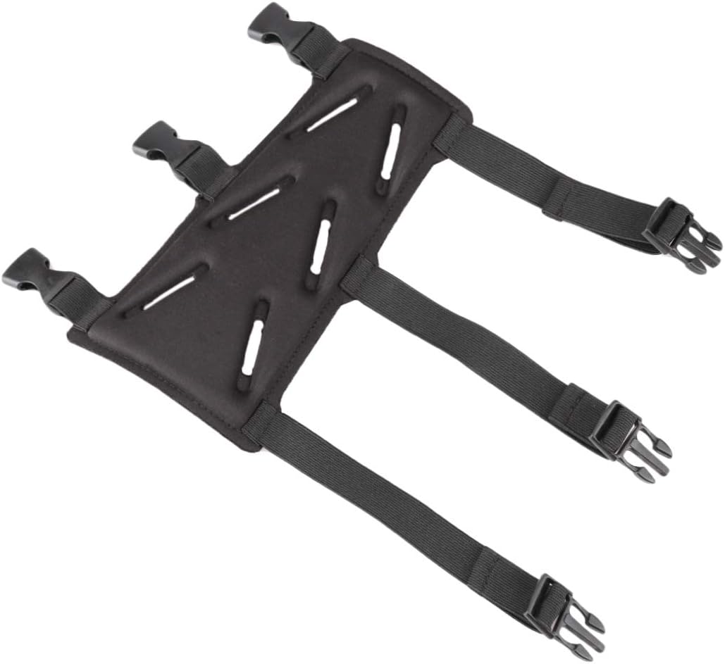 KRATARC Archery Arm Guard Adjustable Protective 3-Strap Accessory Lightweight Hunting Target Shooting Adult Unisex : Sports & Outdoors
