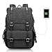 Tocode Laptop Backpack, Business Travel Water Resistant Backpack College Student Bookbag for Women Men Fits Under 15.6 Inch Laptop and Notebook Black