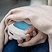 5200mAh USB Rechargeable Electric Hand Warmer,Vshow Baby Dolphin Double-Side Pocket Warmer /Emergency Phone Charger for iPhone /Samsung Galaxy - Blue