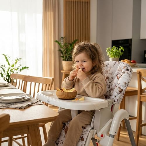 High Chair Cover - Comfortable Baby Seat Cushion Cushions and Covers for Children's Chairs with Stable Waterproof Coating Oeko-Tex Leaves Certificate