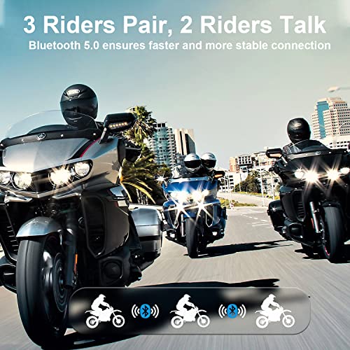 FreedConn Motorcycle Communication System Bluetooth 5.0 Helmet