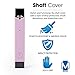 Majide Ultra Thin Vapor Case Compatible with JUUL | 3-in-1 Protection Technology and Hybrid Drop Protection - Never Lose Your Device Again! (Pink)