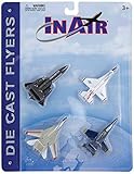 InAir Die Cast Modern Jet Fighter 4 Piece Set