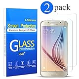 [2 Pack] Samsung Galaxy S6 Screen Protector, Auto Defend [9H Hardness] [Bubble Free] Tempered Shatterproof Glass Screen Protector Only for Samsung Galaxy S6