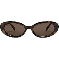 VEDAOHO Polarized Sunglasses for Women, TR90 Vintage Oval  display picture 3