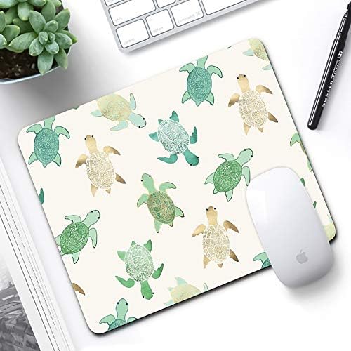 Marphe Mouse Pad Mousepad Non-Slip Rubber Gaming Mouse Pad Rectangle Mouse Pads for Computers Laptop (Little Sea Turtle)