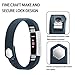 iGK Replacement Bands Compatible for Fitbit Alta and Fitbit Alta HR, Newest Adjustable Sport Strap Smartwatch Fitness Wristbands with Metal Clasp Slate Small