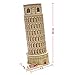 Runsong Creative 3D Puzzle Paper Model Leaning Tower of Pisa DIY Fun & Educational Toys World Great Architecture Series, 16 Pcs