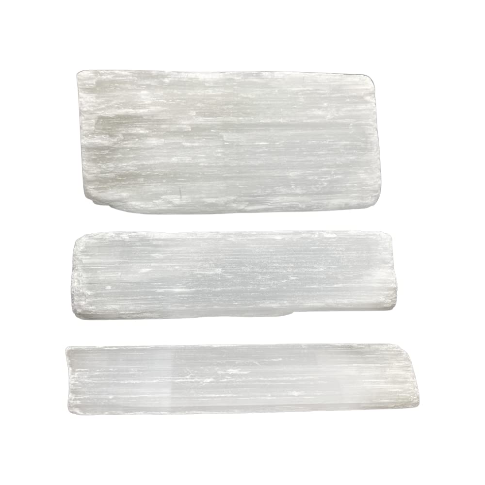 VIE Naturals Selenite Chunks & Sticks, 1kg Pack, 10cm